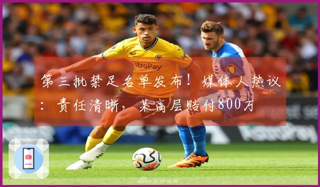 第三批禁足名单发布！媒体人热议：责任清晰，某高层赔付800万